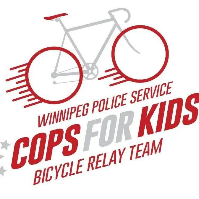 Winnipeg Police Service Cops for Kids Bicycle Relay Team